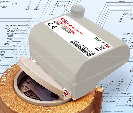 {category_name} Modulo radio protocollo 868 wireless Mbus modello G2-IPS-C868WMB.
