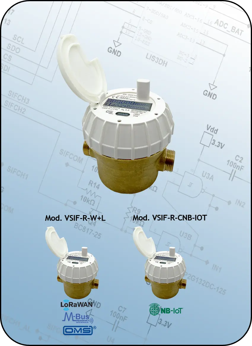 VSIF  Smart Meter Volumetrico Digitale
