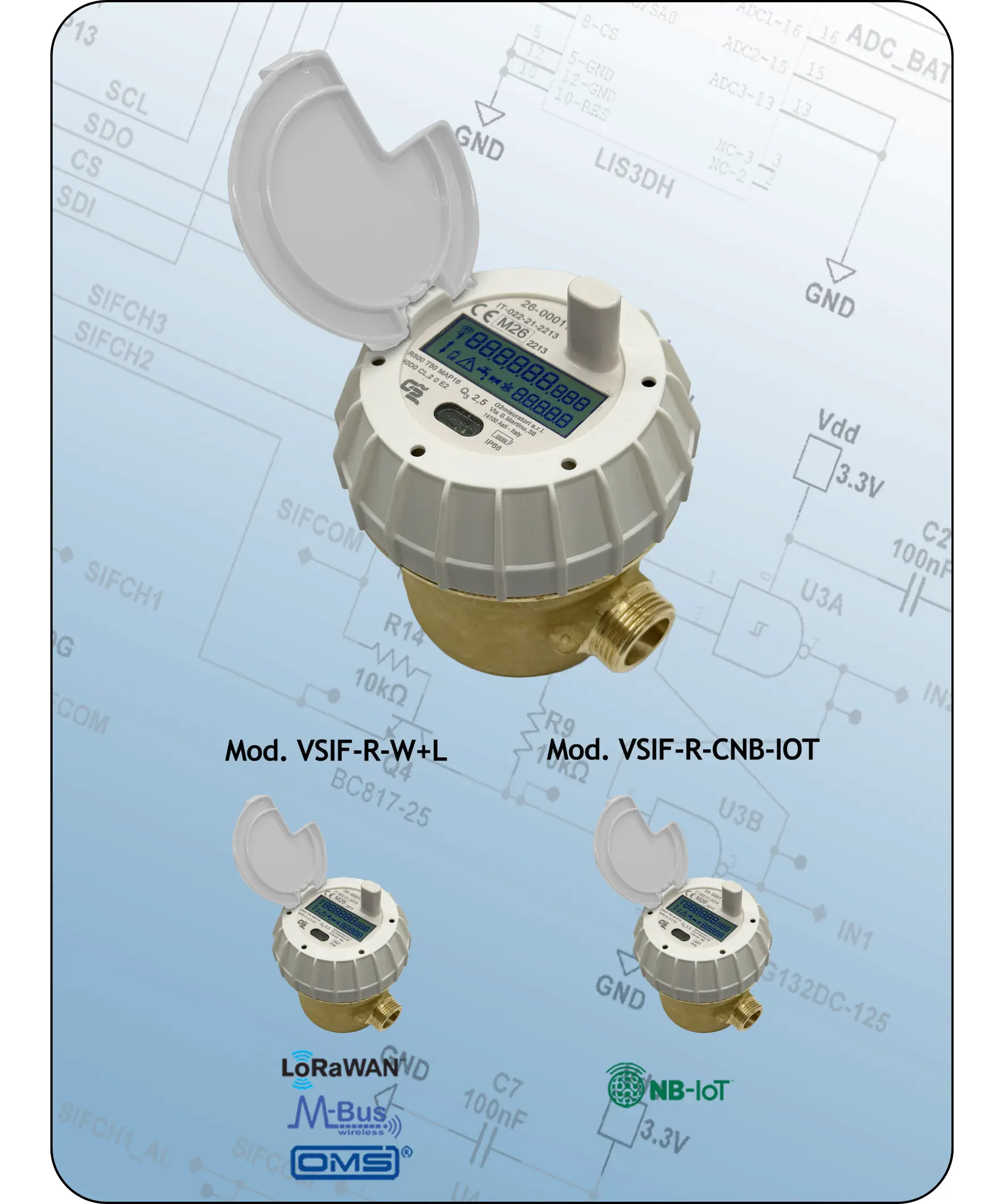 VSIF Digital Volumetric Smart Meter
