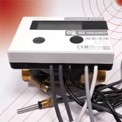 Contabilizzazione energia termica Contatori acqua: COMPACT2 SONIK - Misuratore di volume compatto ad ultrasuoni per calore.