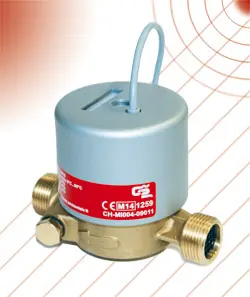 CSCUL - Single-jet flow sensor suitable for heating purposes.