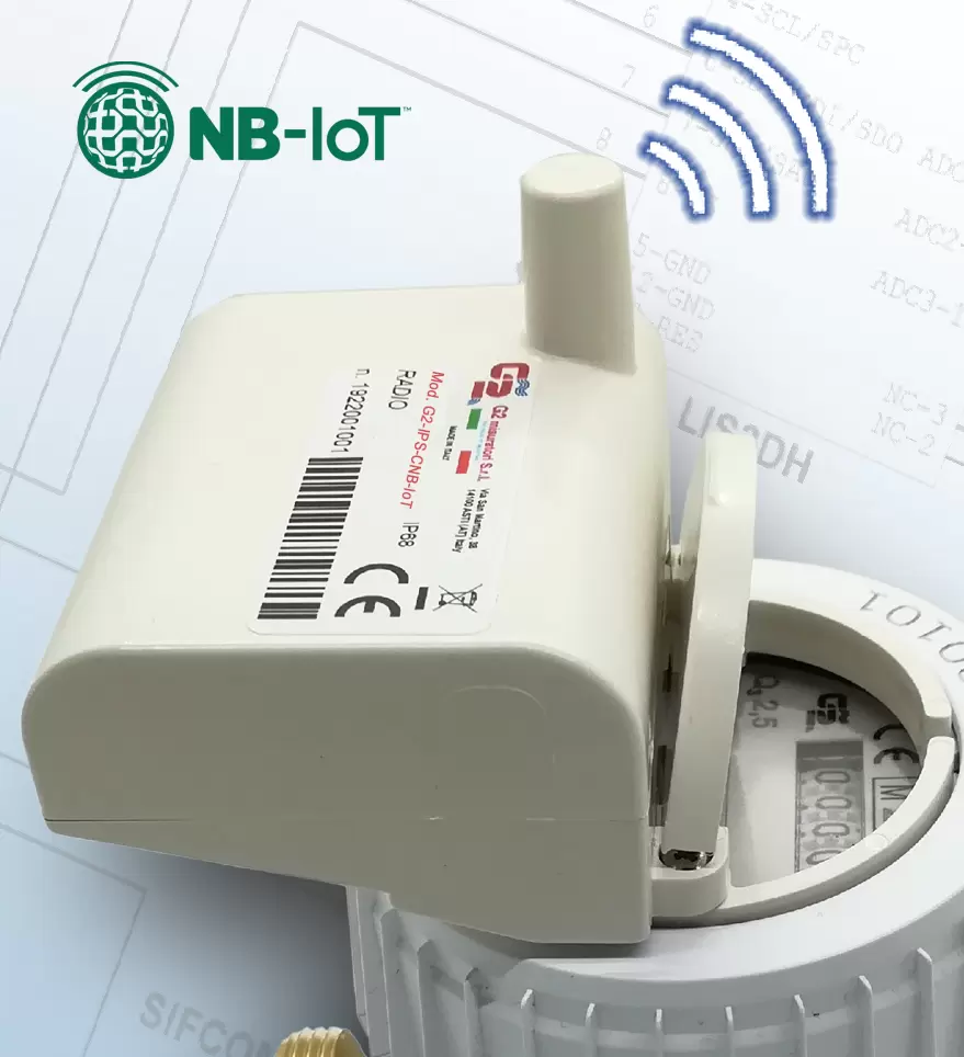 {category_name} Contatori acqua: modulo radio protocollo NB-IoT.