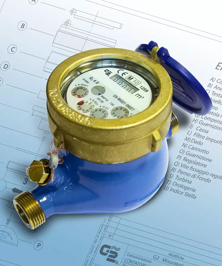 {category_name} Contatori acqua: QDFM - Contatori per acqua a getto multiplo MULTY MID.