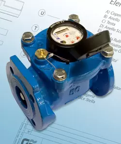{category_name} Contatori acqua: WEF standard e WEF com.