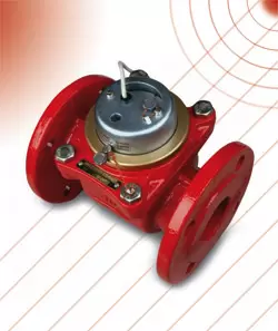 WELC - Woltmann flow sensor suitable for heating purposes