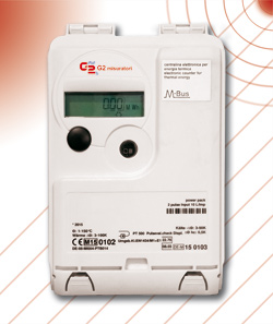 Contabilizzazione energia termica UC - Centralina di calcolo energia termica.