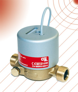 Contabilizzazione energia termica CSCUL - Single-jet flow sensor suitable for heating purposes.