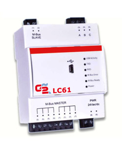 {category_name} Contatori acqua. Sistemi di lettura a distanza per contabilizzazione consumi: Level Converter M-Bus LC61.